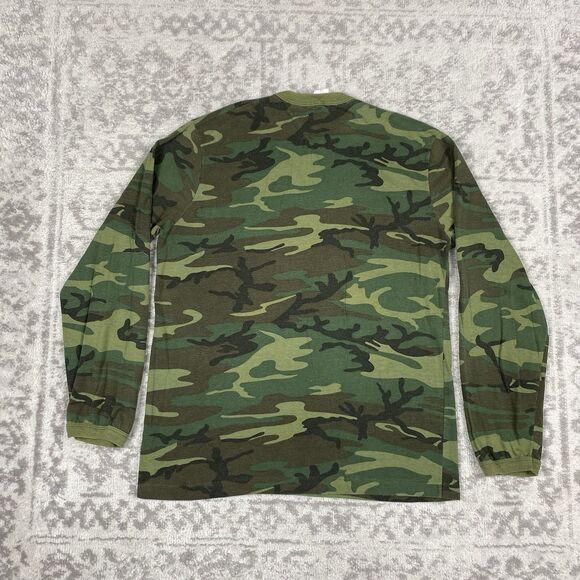 VTG Crafted w/ Pride Shirt in America Single Stitch Casual Camouflage Size XL - Picture 6 of 6
